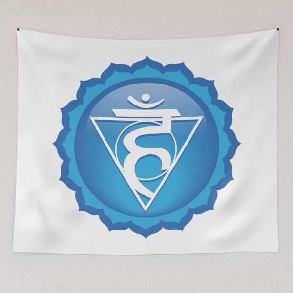 Item preview, Throat Chakra Symbol designed and sold by serenaking.