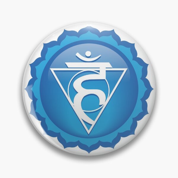 Item preview, Throat Chakra Symbol designed and sold by serenaking.