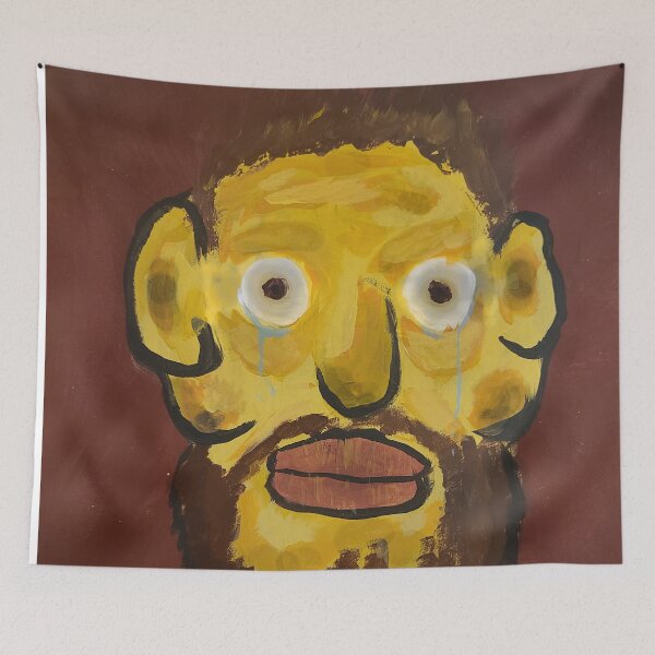 Item preview, yellow man designed and sold by TheBeardedCat.