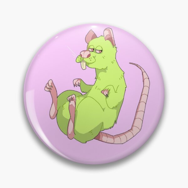 Item preview, Neon rat (no text) designed and sold by HelloElo.