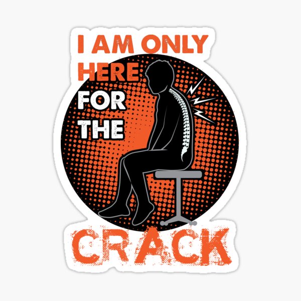 "Chiropractic Funny Chiropractor Quote" Sticker for Sale by Sandra78