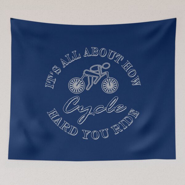 Item preview, Funny Cyclist Its All About How Hard You Ride  designed and sold by tlcgraphix.