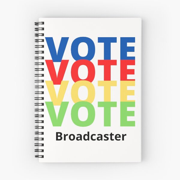 Item preview, Vote Broadcaster designed and sold by majeed10.
