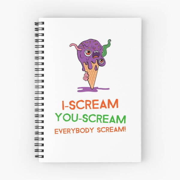 Item preview, I-Scream You-Scream Everybody Scream! designed and sold by equilibrum08.