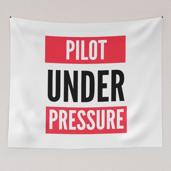 Item preview, Pilot Under Pressure designed and sold by jetmike.