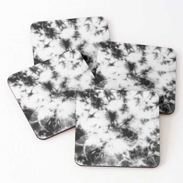 Item preview, Black and white minimalist paint texture Tie dye designed and sold by BlankaDesigns.