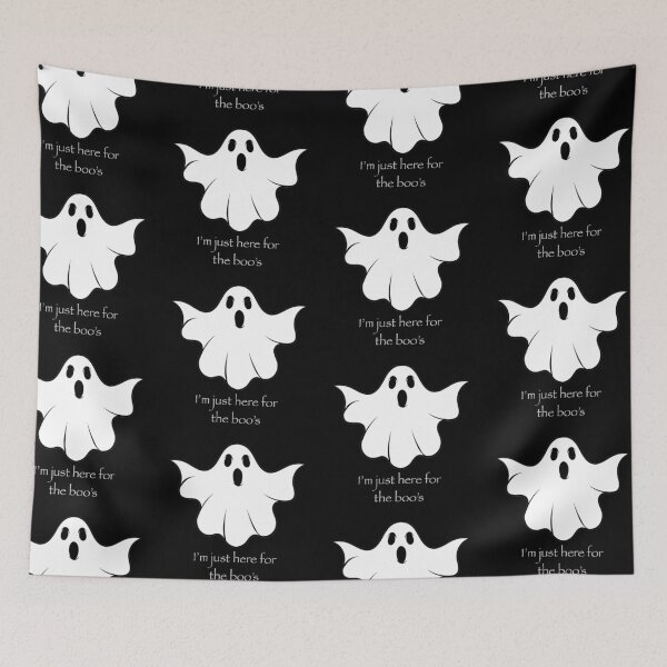 Item preview, Halloween just here for the boos ghost designed and sold by A. Love.
