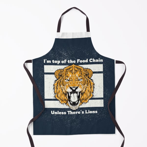 Item preview, You're top of the food chain - unless there's Lions! designed and sold by LidaRayArt.