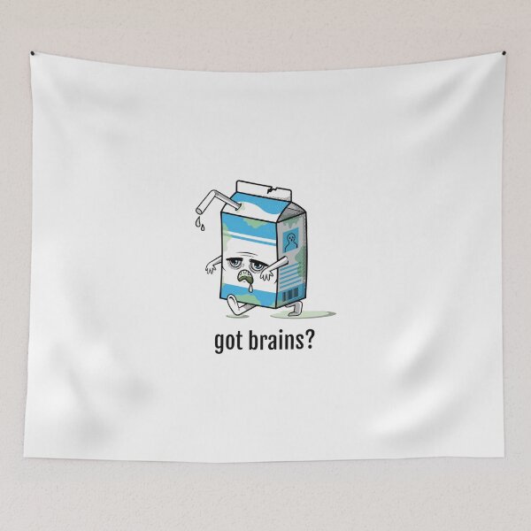 Item preview, Got Brains? designed and sold by equilibrum08.