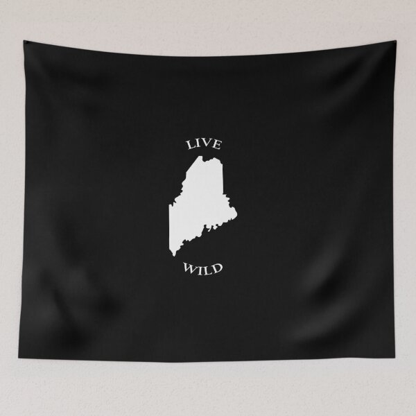 Item preview, Live Wild Maine Design  designed and sold by Rugger8.