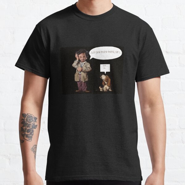 COLUMBO T SHIRT 2020, COLUMBO FUNNY , INSPECTOR COLUMBO , L'INSPECTEUR columbo, Christmas Gift, Christmas Present, cadeaux de Noel, Christmas Time, Santa Claus T-shirt classique