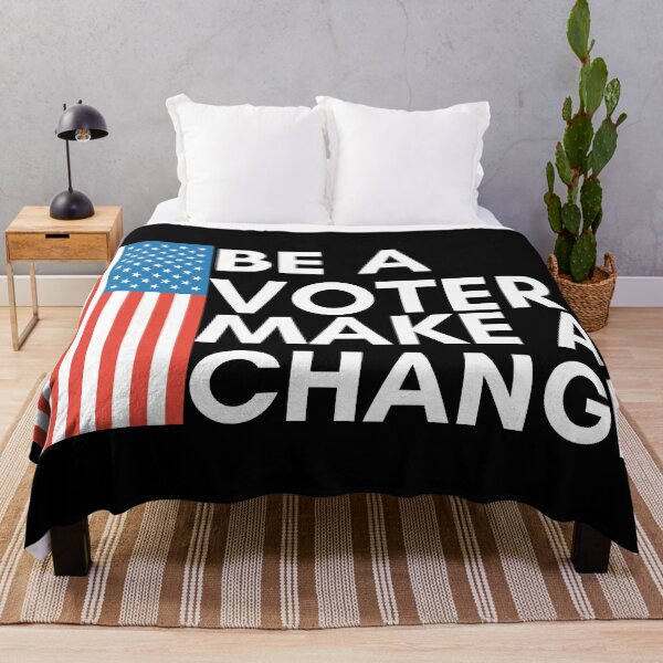 Item preview, be a voter make a change designed and sold by Zaibo.