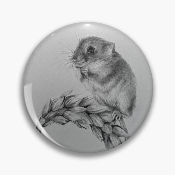 Item preview, Harvest Mouse on a Head of Wheat designed and sold by FineLineStudio.