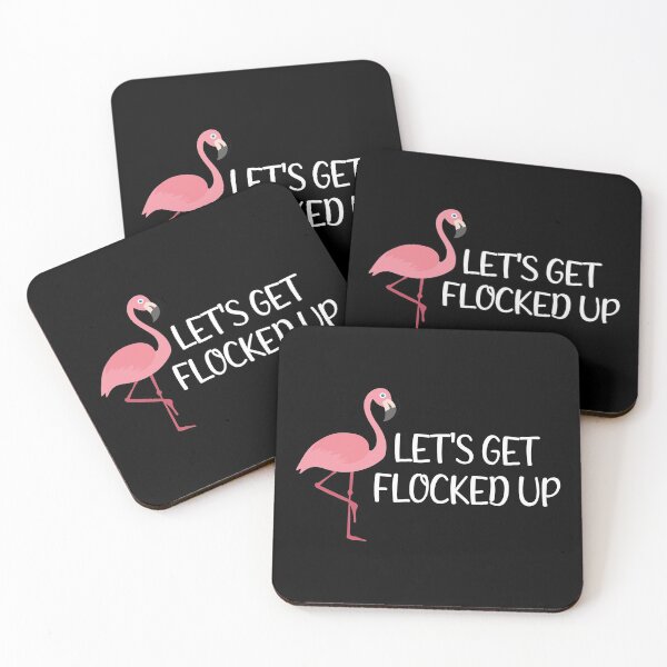 Item preview, Pink Flamingo Let's Get Flocked Up  designed and sold by Vanover Designs.