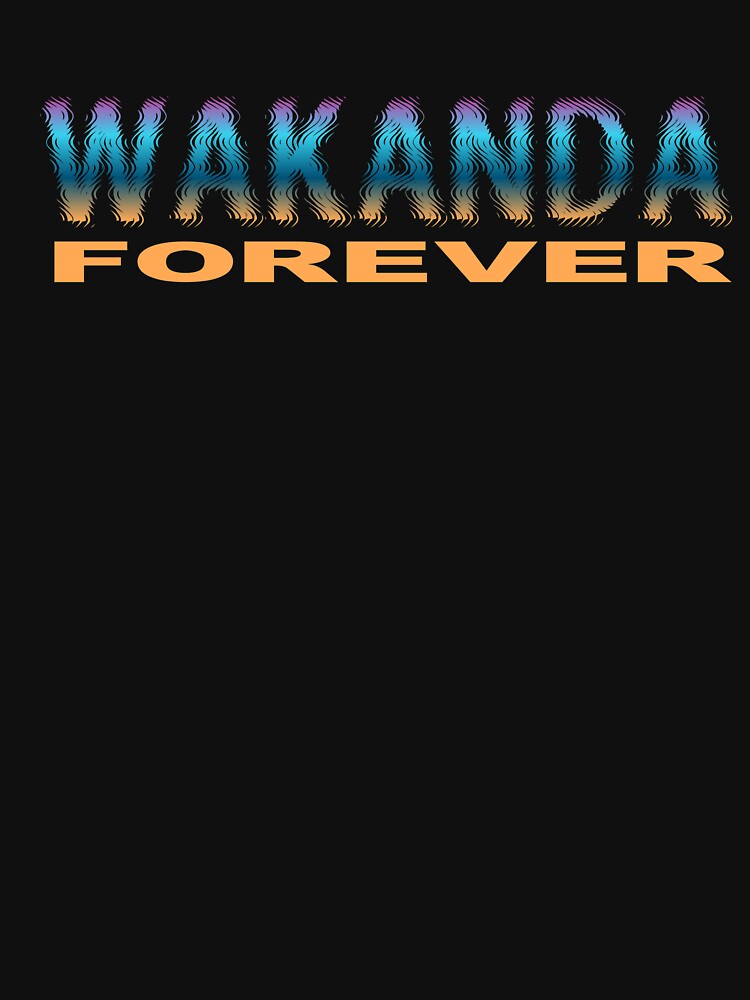 Thumbnail 7 of 7, Classic T-Shirt, Wakanda Forever (2) designed and sold by VkScript.