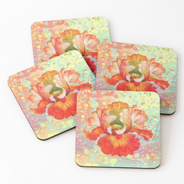 Item preview, Paint Splatter Iris designed and sold by Rosalie Scanlon.