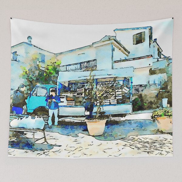 Item preview, Laureana Cilento: Fruit peddler designed and sold by Giuseppe Cocco.