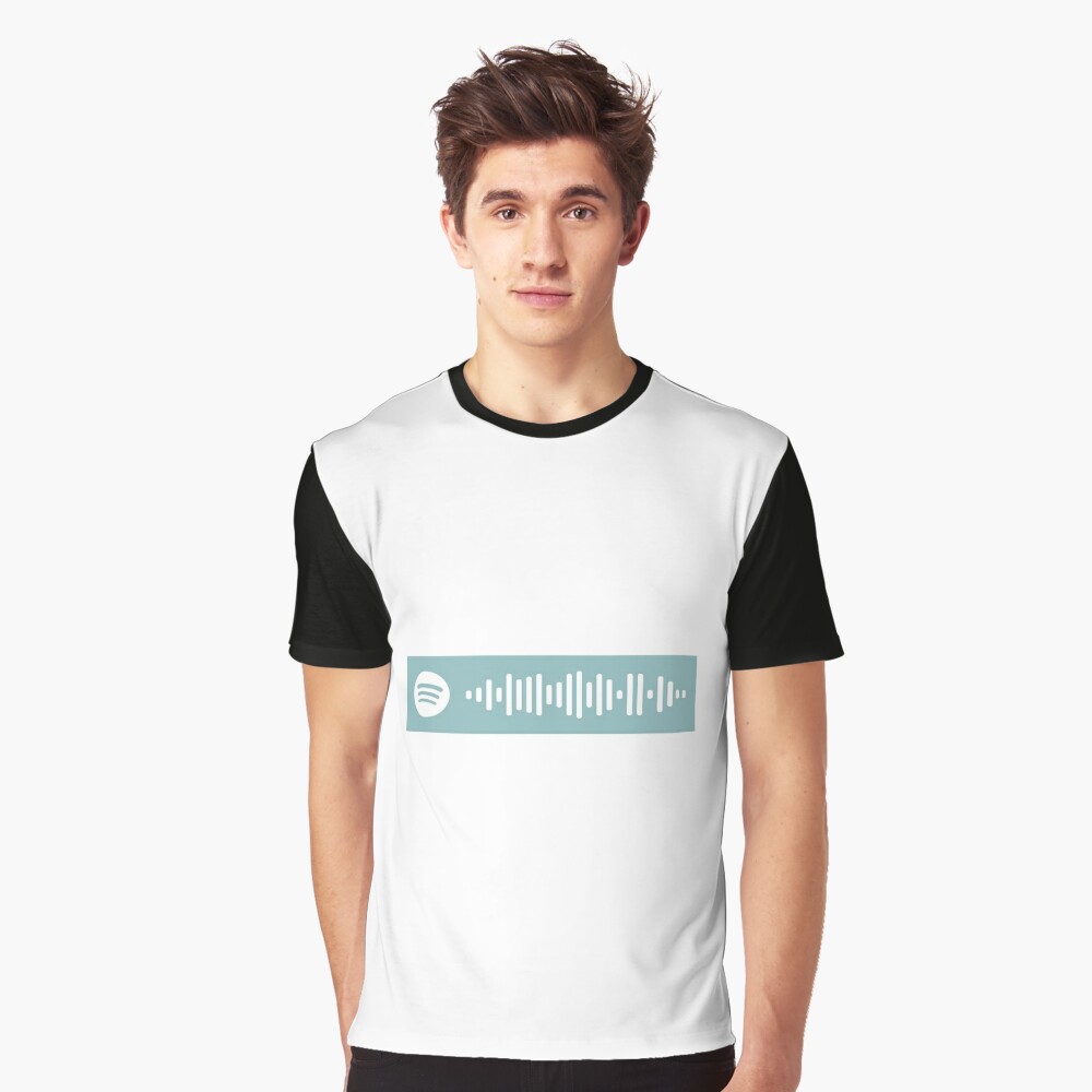 Cold Water Major Lazer Justin Bieber Spotify Code T Shirt By Ceasarty Redbubble