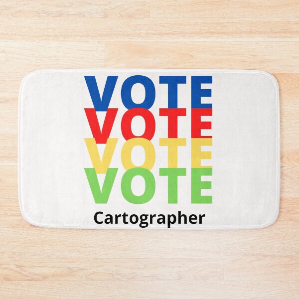 Item preview, Vote Cartographer designed and sold by majeed10.