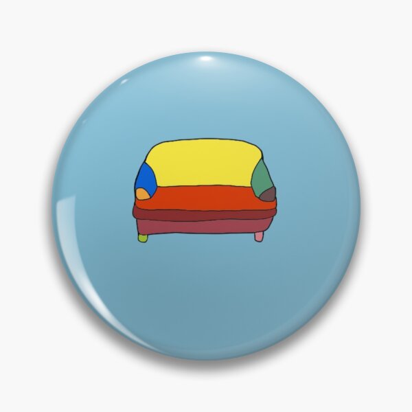 Item preview, colorful couch designed and sold by theeggplant.