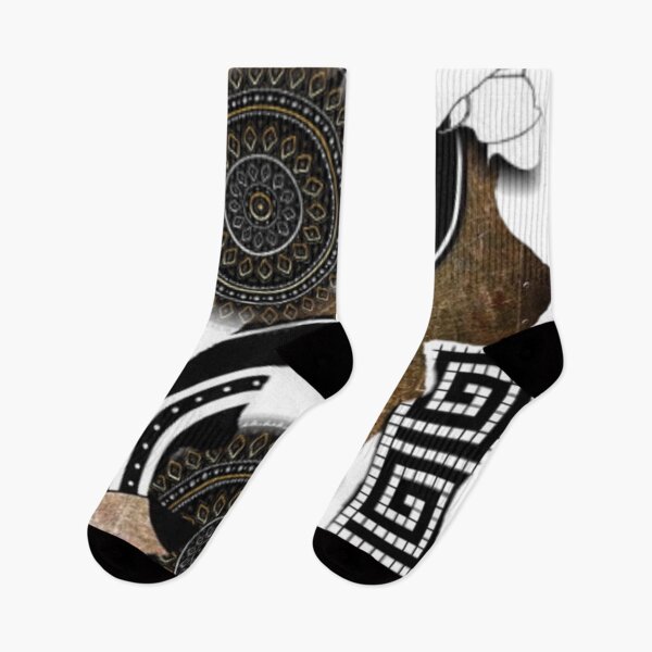 Item preview, Brown Black Greek Meander designed and sold by GreekTeesArt.