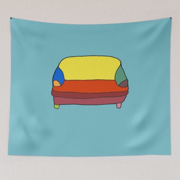 Item preview, colorful couch designed and sold by theeggplant.