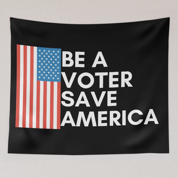 Item preview, be a voter save america designed and sold by Zaibo.
