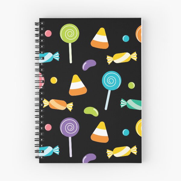 Item preview, Halloween Candy Pattern designed and sold by ambertanderes.