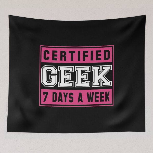 Item preview, Certified Geek 7 Days A Week - WAP Meme designed and sold by 4wordsmovement.