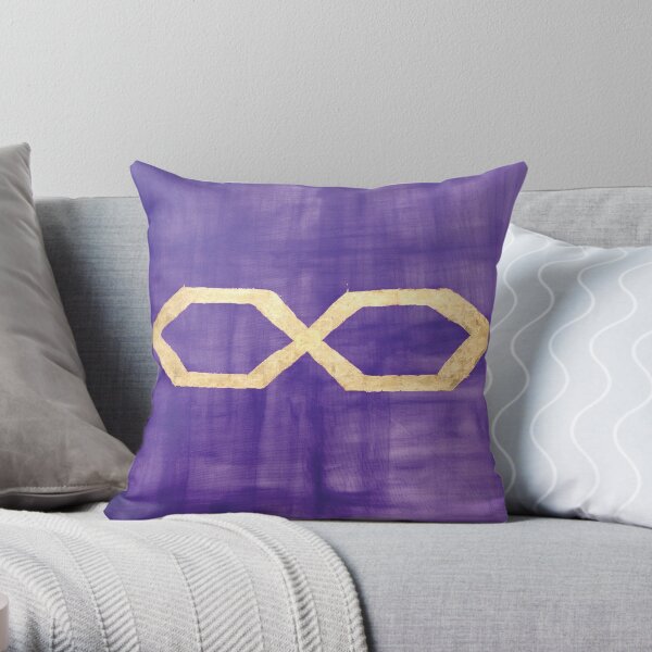 Infinity Throw Pillow