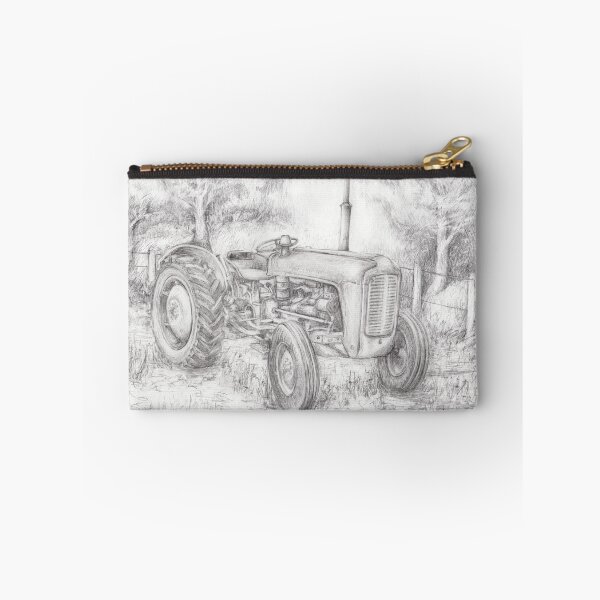 Item preview, Massey Ferguson 35 tractor drawing designed and sold by Eva Hegelund  Frank.
