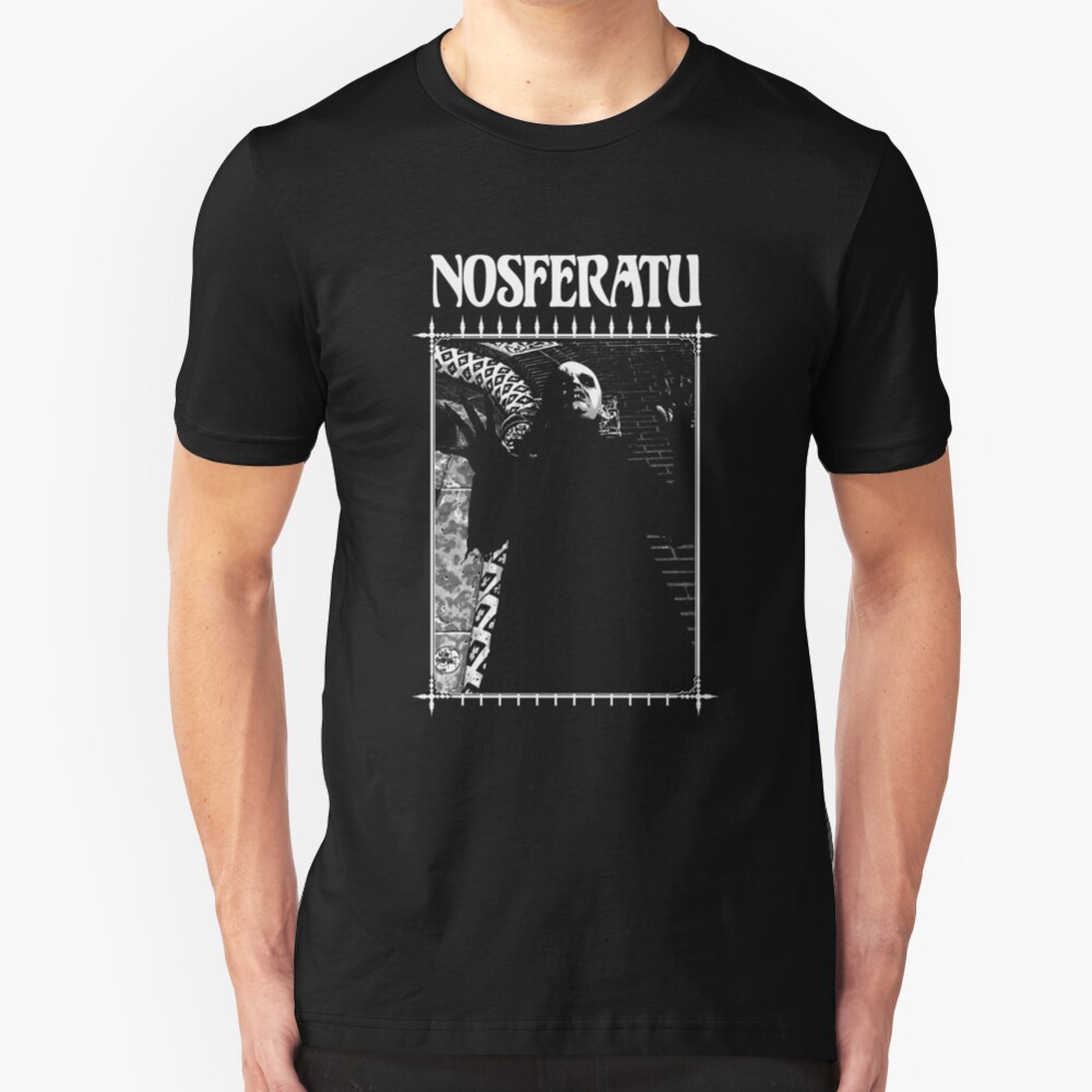 Masquerade Clan: Nosferatu Retro Slim Fit T-Shirt