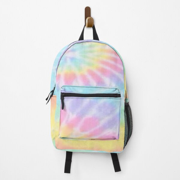 Item preview, Pink and Blue minimalist paint texture Tie dye rainbow designed and sold by BlankaDesigns.