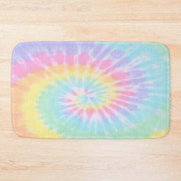 Item preview, Pink and Blue minimalist paint texture Tie dye rainbow designed and sold by BlankaDesigns.