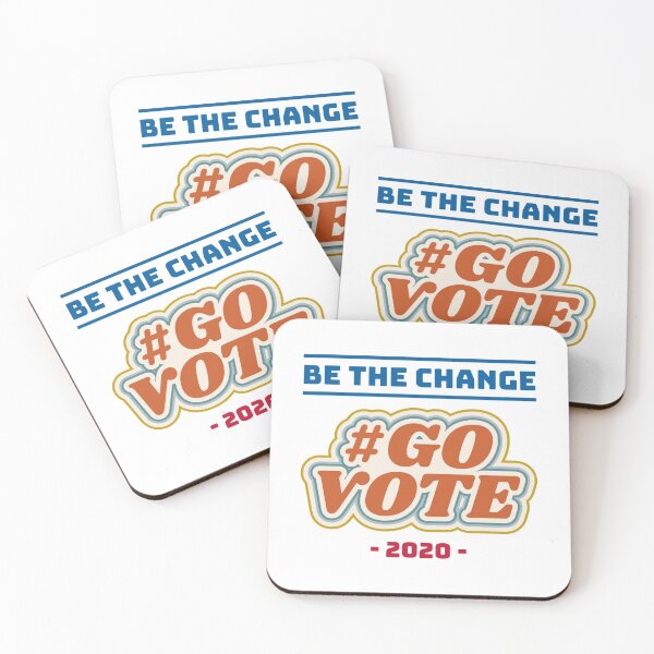 Item preview, Be The Change GO VOTE designed and sold by Skaters.