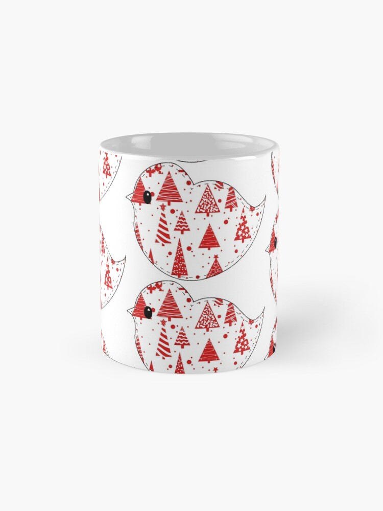 Alternate view of Christmas Robin and Friends Mug