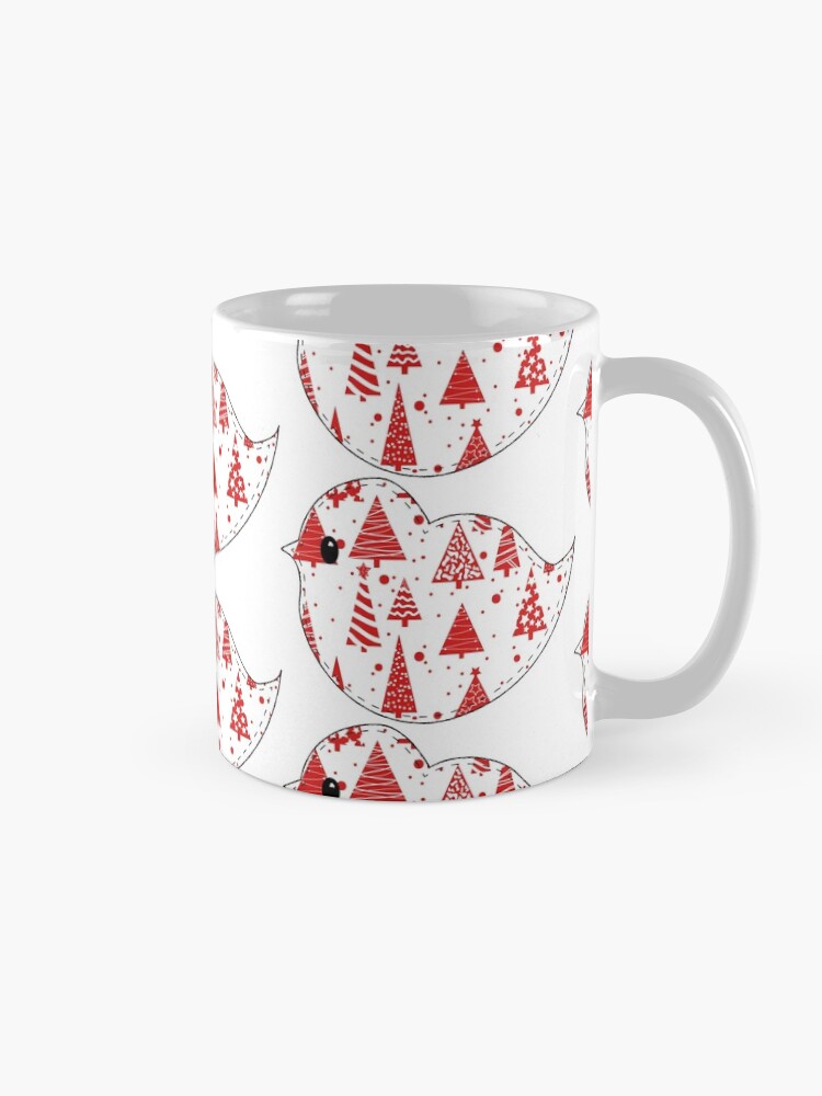 Alternate view of Christmas Robin and Friends Mug