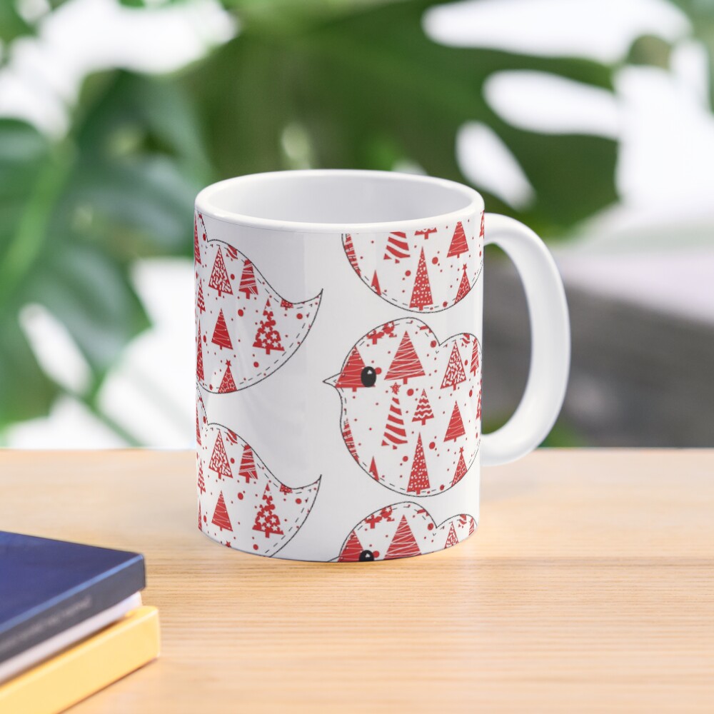 Christmas Robin and Friends Mug