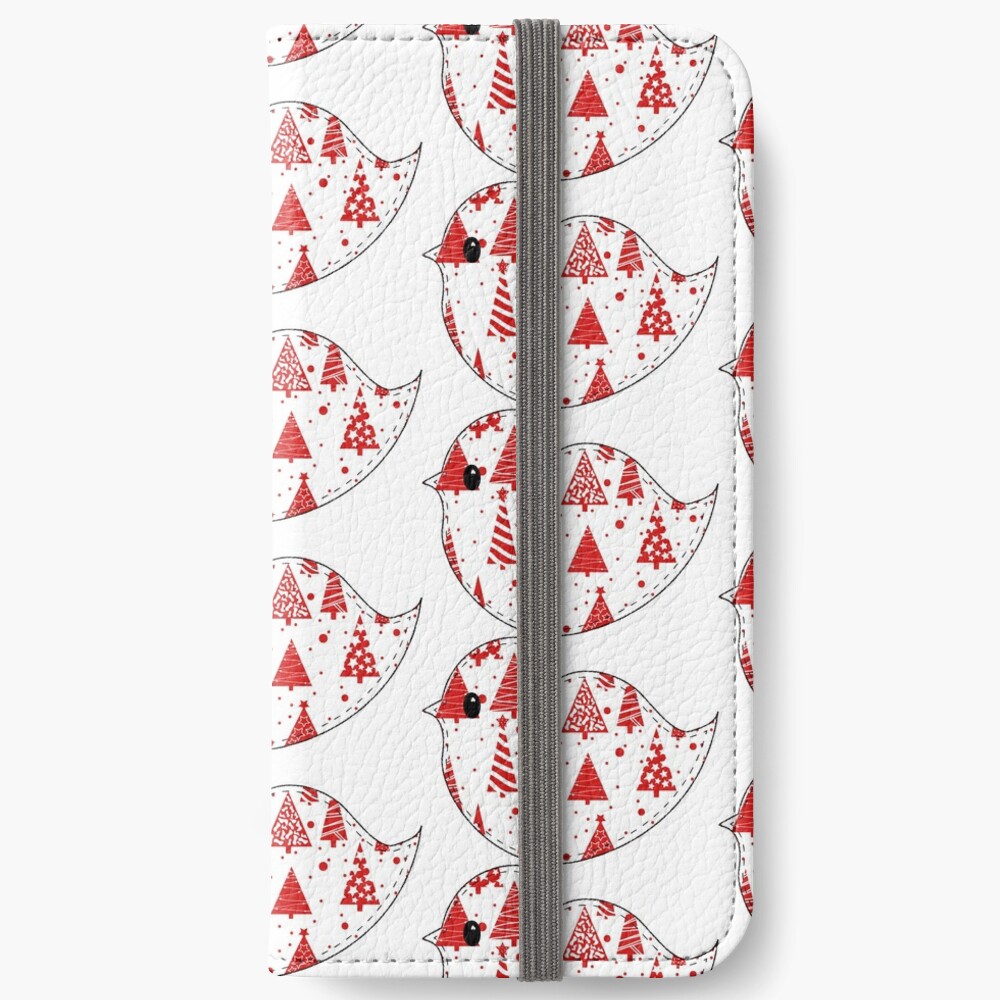 Christmas Robin and Friends iPhone Wallet