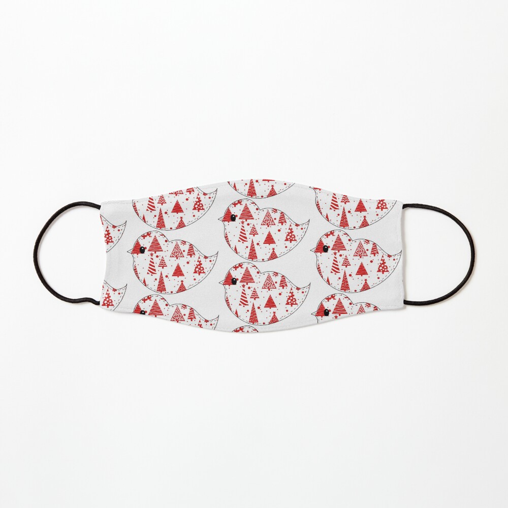 Christmas Robin and Friends Mask