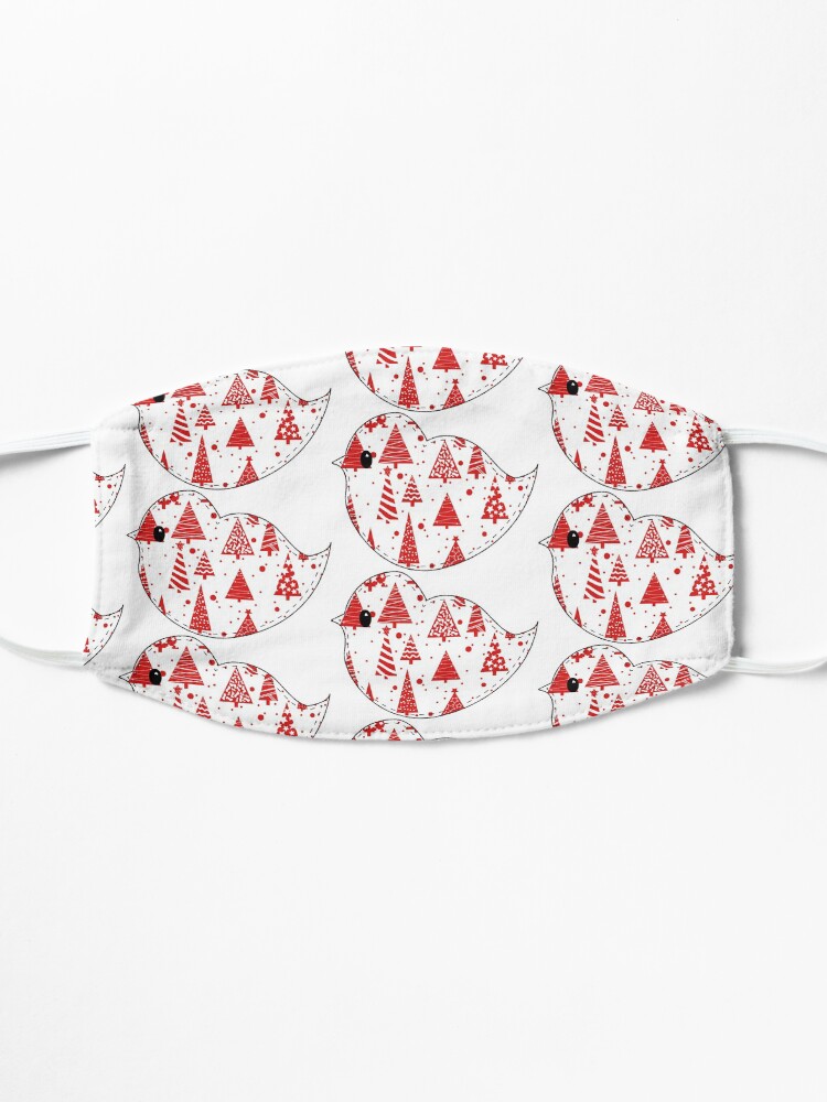 Alternate view of Christmas Robin and Friends Mask