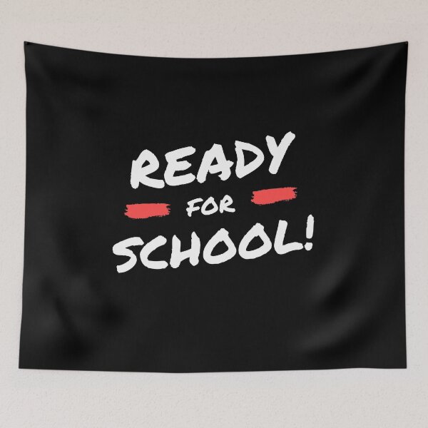 Item preview, READY FOR SCHOOL! - Back To School Design designed and sold by WearAndLive.