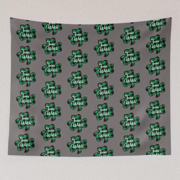 Item preview, Team Walsh on Shamrock designed and sold by irishorbust.