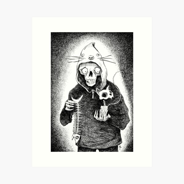 Fishbones Art Print