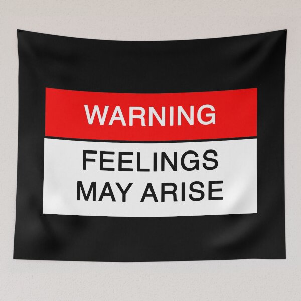 Item preview, WARNING- FEELINGS MAY ARISE designed and sold by MadEDesigns.