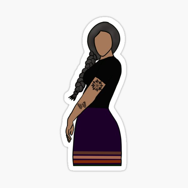 Item preview, Tattoos and Ribbon Skirts designed and sold by Niibidoon.