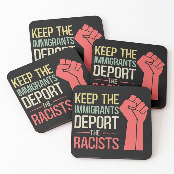 Item preview, Keep The Immigrants Deport The Racists designed and sold by printondemand13.
