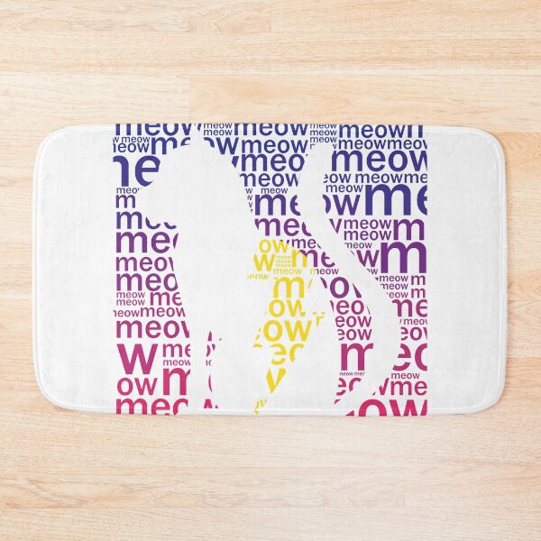 Item preview, Cat Lightning - Word Silhouette designed and sold by Rohjan.