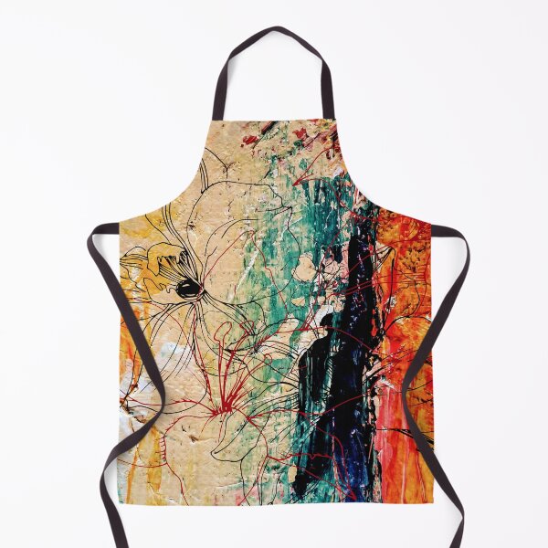 Item preview, Abstract background and floral lines designed and sold by Linger0418.