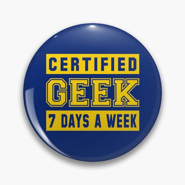 Item preview, Geek certificado siete días a la semana - Parodia WAP designed and sold by 4wordsmovement.